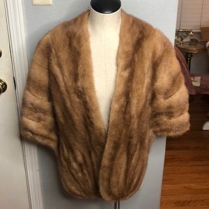 Vintage Mink Fur Stole